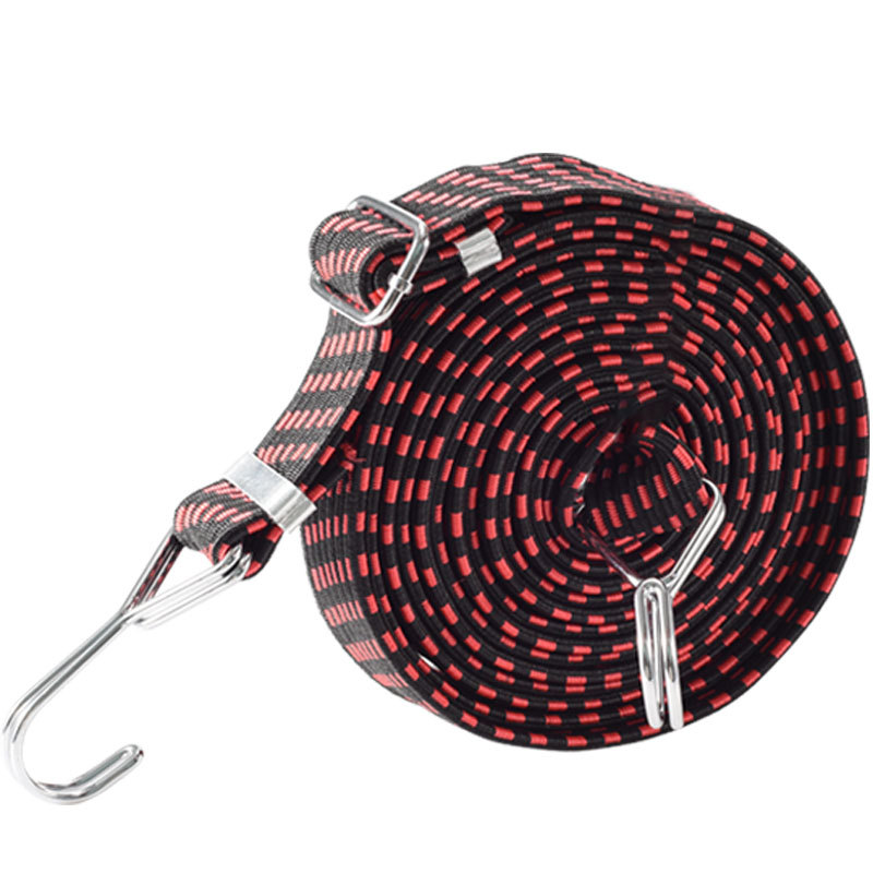 Electric motorcycle tendon binding belt elastic band hook rope pull goods binding belt elastic rope rubber band rope luggage rope