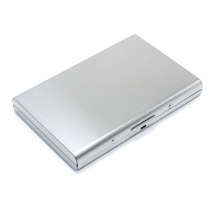 Spot stainless steel business card case credit card holder anti-theft card holder organ wallet card holder logo