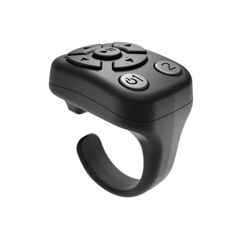 J6 multi-function ring remote control TikTok flip remote Photo recording video ring 7 key Bluetooth controller