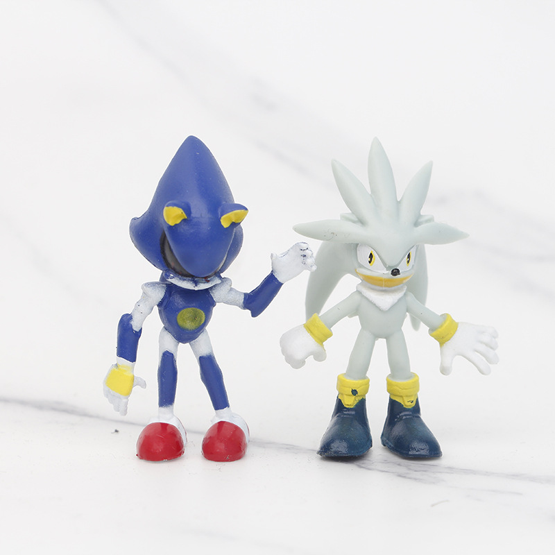 Cartoon Animation Cross-border Hot Sale Sonic Doll Tars Amy Rose Children Doll Nak Hedgehog Ornaments