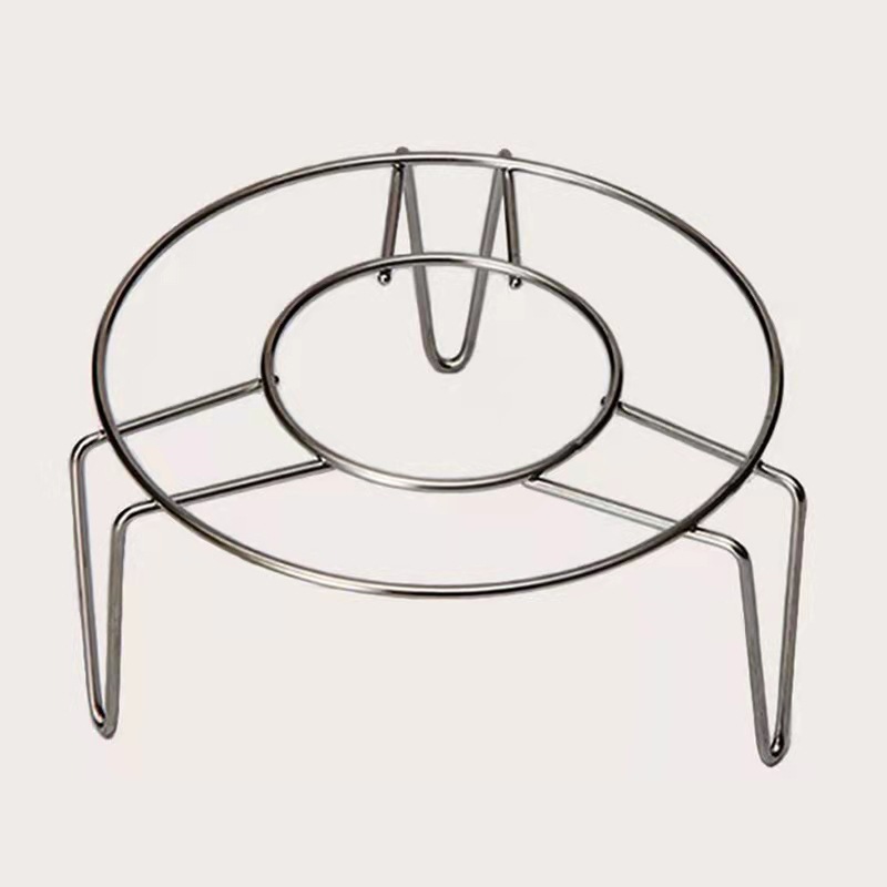 Stainless steel triangle steamed bun rack water-proof steaming rack household kitchen multi-function pot steamer mini