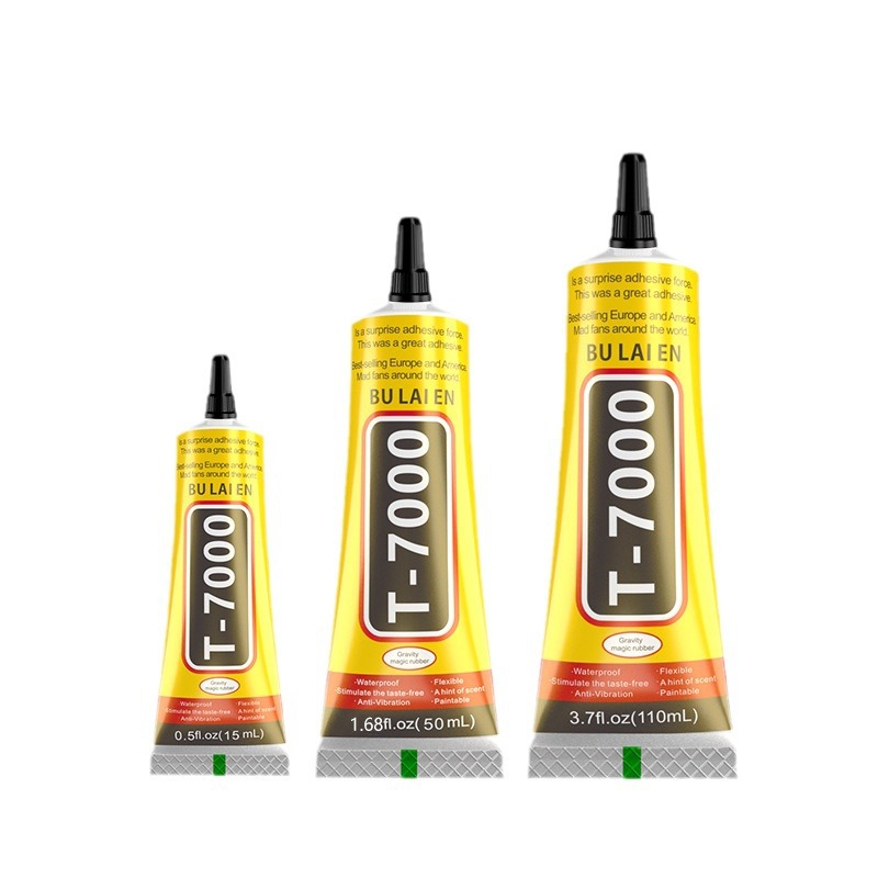 Screen glue mobile phone glue T8000 wholesale black glue T7000 waterproof soft T9000 glue manufacturers diy special glue