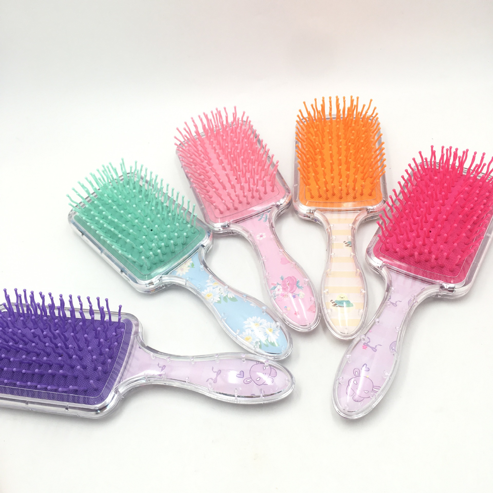 Sanrio square rocking hair comb coolomi Pacha dog Yugui dog meilti sequined air cushion hair comb