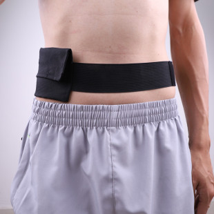 Abdominal dialysis belt Abdominal dialysis nursing Drainage tube joint placement Abdominal dialysis management Adjustable belt bag