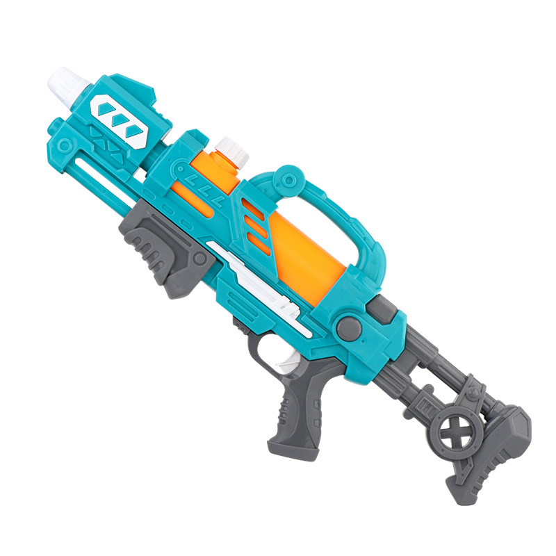 New large inflatable water gun 59cm long pull-out water gun summer beach drifting water children's toys wholesale