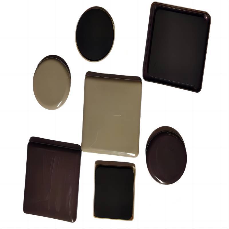 Factory direct supply hexagonal polygonal furniture mobile sliding pad circular furniture sliding pad mute anti-scratch foot pad