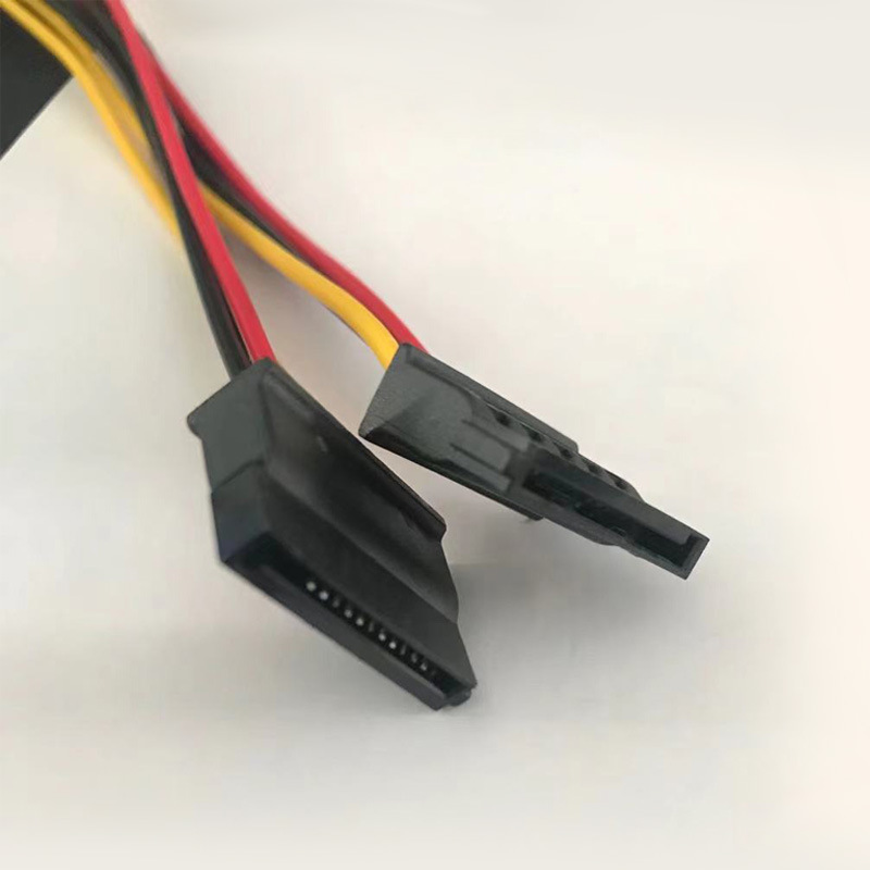 Factory spot serial port one-two line SATA hard disk power cord serial port data power supply SATA line