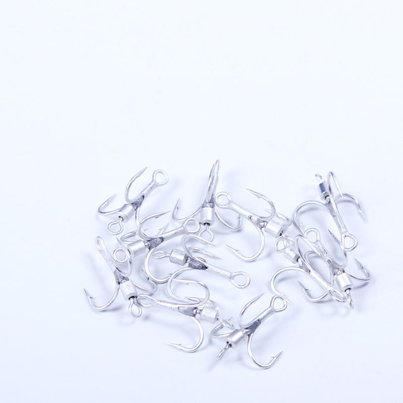 Liansen Japanese three hook welding American swivel with barbed three anchor hook swivel pin bait Luya bait wholesale
