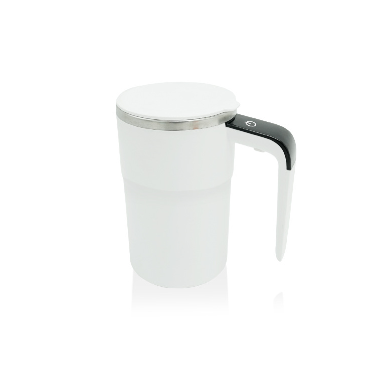 Intelligent temperature measuring magnetic automatic mixing cup electric portable coffee cup milkshake cup fitness protein shake powder Cup