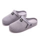Hole Shoes Men's Sandals Non-slip Baotou Fashionable Outdoor Wear Summer Men's Thick-soled Home Korean Style Two-wear Sandals