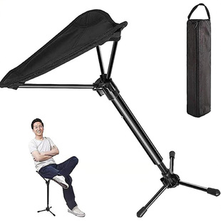 Factory wholesale outdoor retractable folding stool portable Mazar stainless steel camping chair bench fishing stool