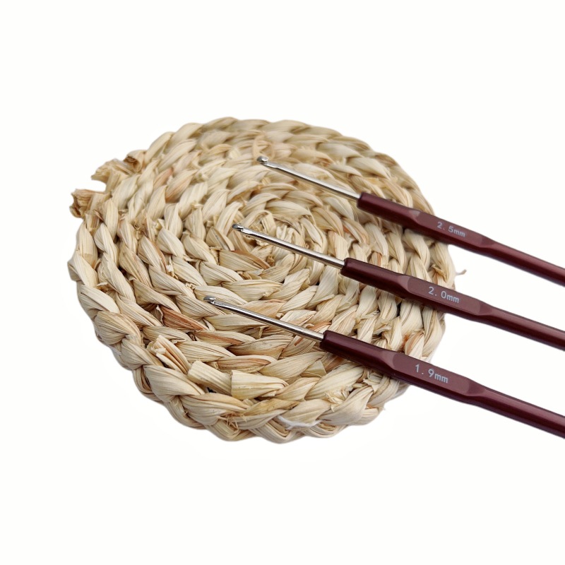 Pen Ultra-fine Crochet Doll Threading Ultra-fine Small Hook Wool Metal Handmade diy Knitting Tool Material Bag