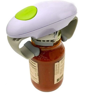 Household kitchen tools electric binaural can opener bottle opener One-key automatic bottle opening cap cross-border supply