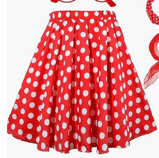 Wave Dot Skirt
