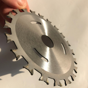 Cross-border 4-inch 40-tooth two-way tooth woodworking saw blade positive and negative double-sided carbide knife woodworking saw blade