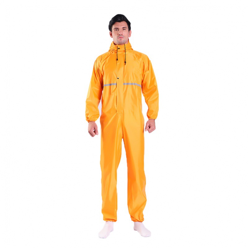 One-piece raincoat farm full-body deodorant waterproof pig dustproof paint pesticide breeder dustproof overalls