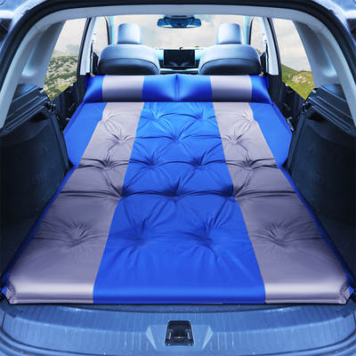 Car Automatic Inflatable Mattress Self-driving Sleeping Mat SUV Off-road Vehicle Middle Bed Car Travel Bed Moisture-proof Mat Sleeping Mat