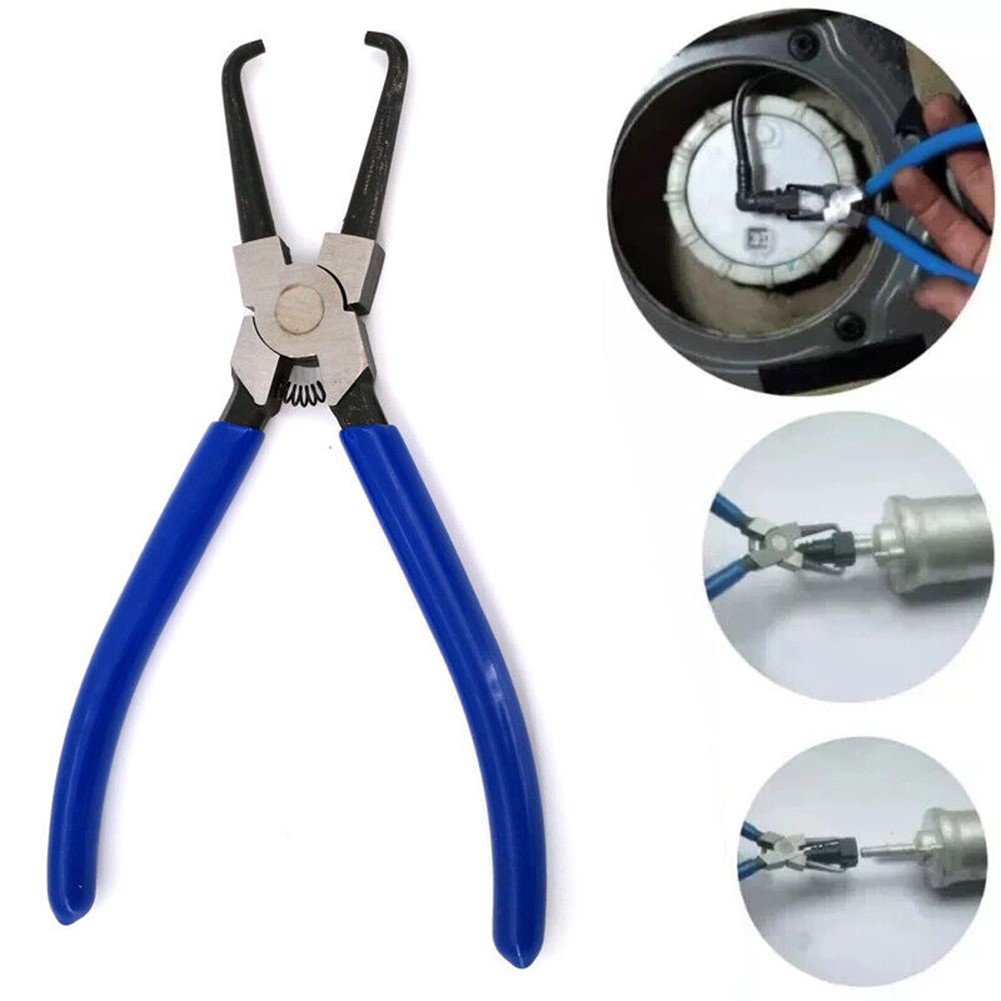 Gasoline pipe joint disassembly pliers 7-inch tubing pliers gasoline filter quick connector disassembly buckle pliers urea pliers