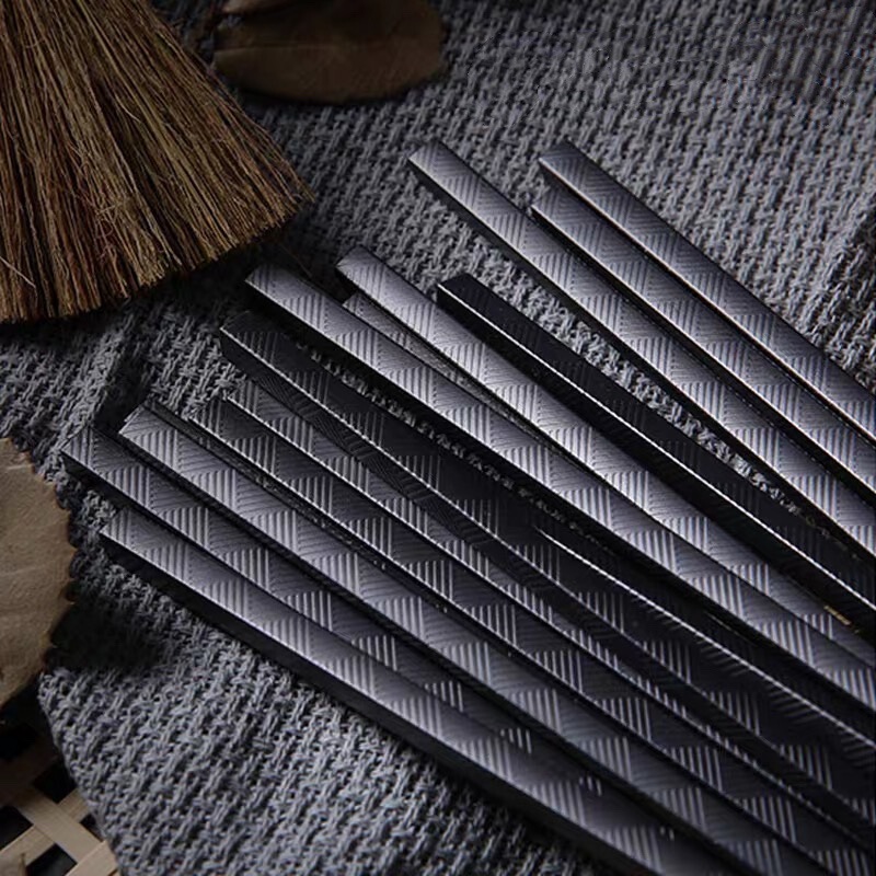 黒合金箸レストランホテル専用業務用箸黒箸高温消毒箸|undefined
