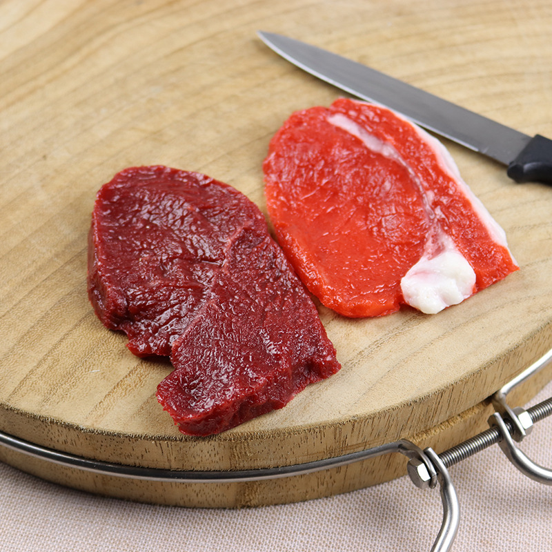 Artificial fresh beef fake raw pork trotters model pork slices pork ribs pork brisket props decorative pig viscera