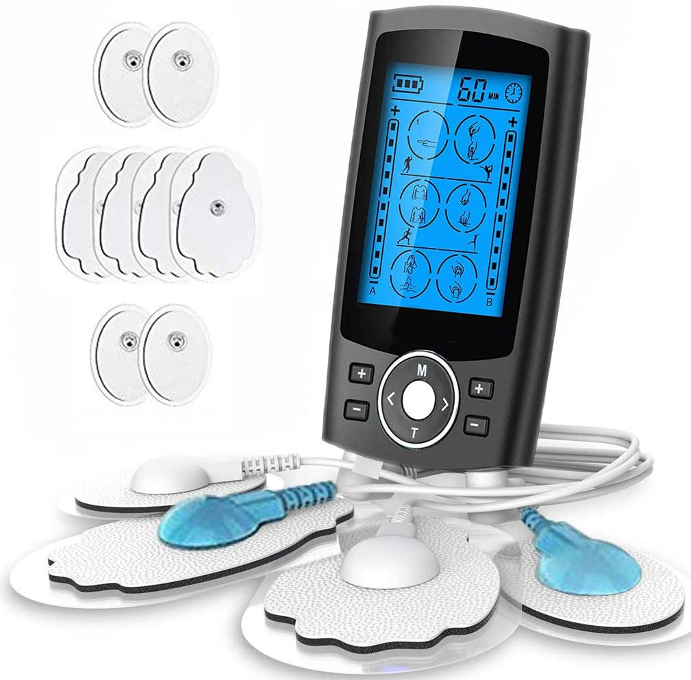 Amazon popular TENS Meridian physiotherapy instrument 24 modes EMS pulse massager MINI shoulder and neck massager