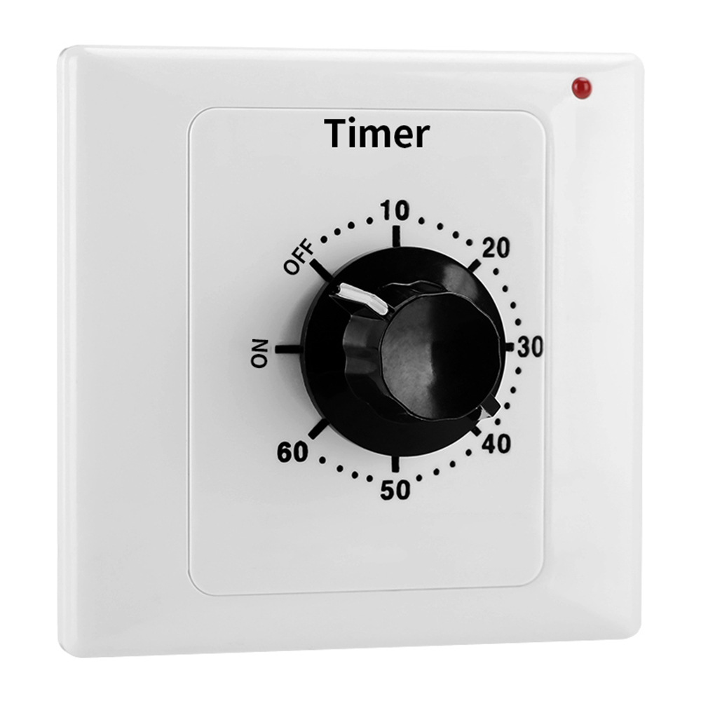 Time Timer Switch Cross-border Socket Countdown Timer Digital 15A Timer Control Switch Socket Household
