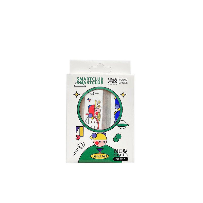 Vit Day Band-Aid Cartoon Girl Cute High Color Value Hemostatic Band-Aid Cute Internet Celebrated Waterproof Breathable