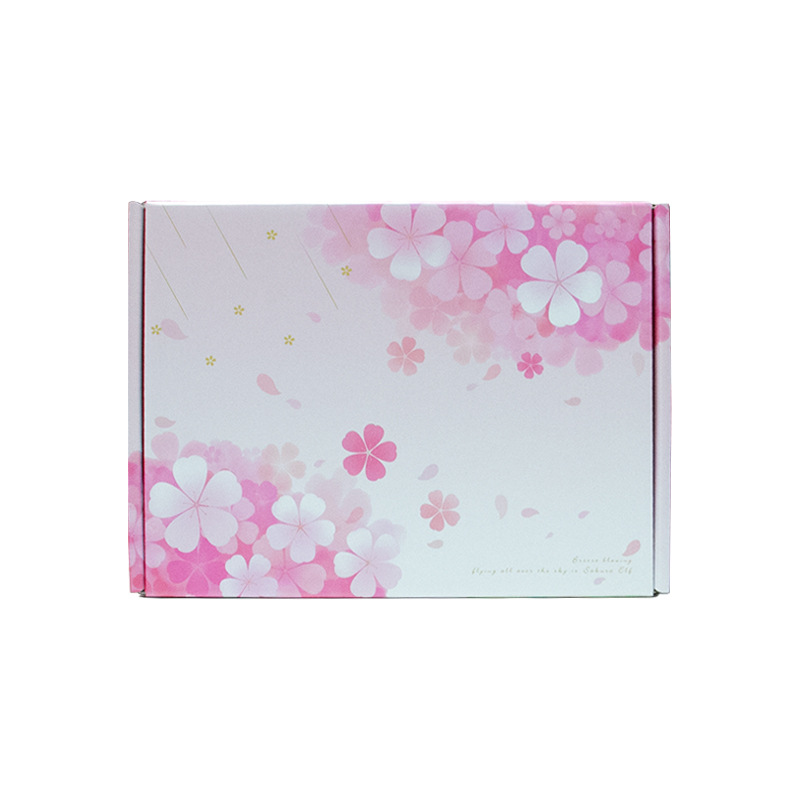 In stock color aircraft Box clothing packaging box Express carton red corrugated gift box aircraft box color Small Batch