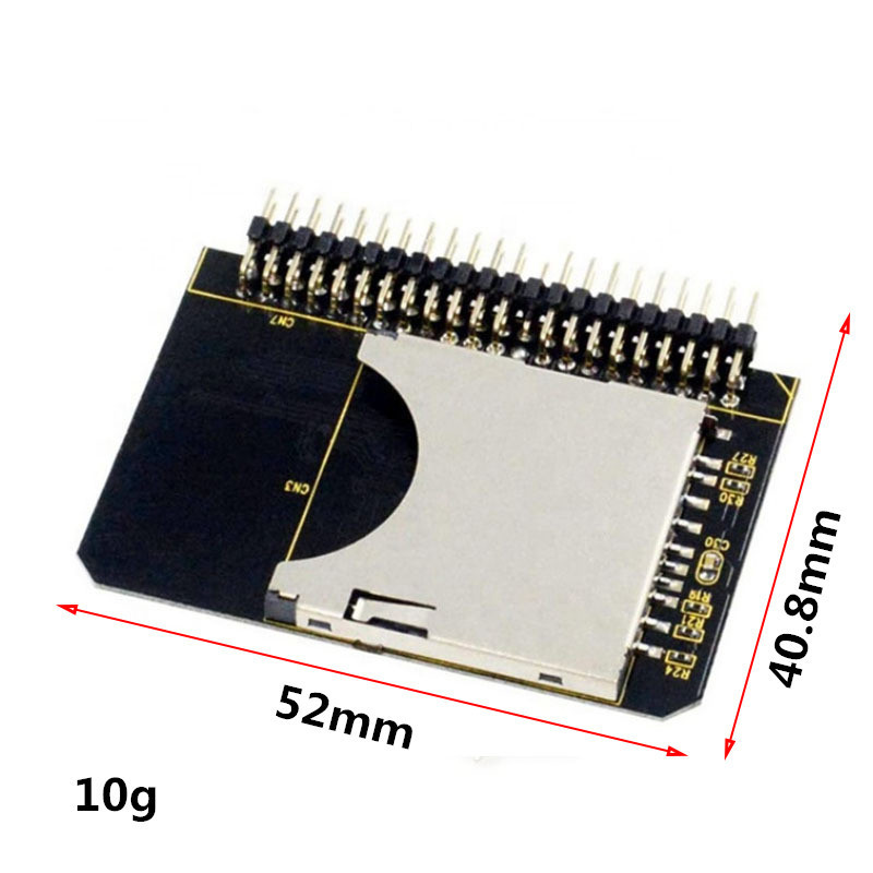 SDターンIDE44ピンコネクタSDカメラカードターン2.5インチパラレルポートIDE43ピンSSD组み込みメモリーカード|undefined