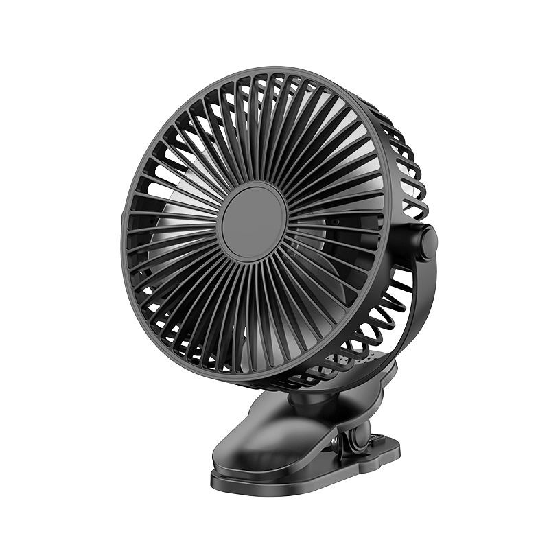 6 inch large wind USB clip fan charging mini office dormitory desktop small electric fan rice home