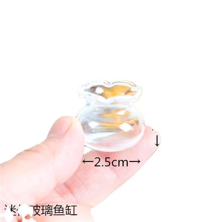 doll house accessories miniature food play scene model micro landscape ornaments diy succulent plant mini glass empty cylinder