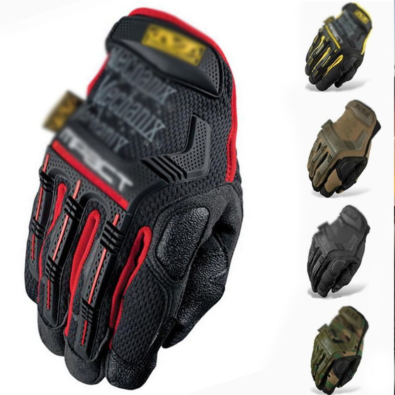 Taktische Handschuhe Militärfan Spezialkräfte Fingerkampf Kampf Outdoor Reiten Rutschfeste Dichtung Männliche Supertechnikerhandschuhe_voghion.com