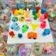 50mm Transparent Film Gashapon Toy Children's Doll Back Car Stall Hot Selling Toy Ball Gashapon Cross Border