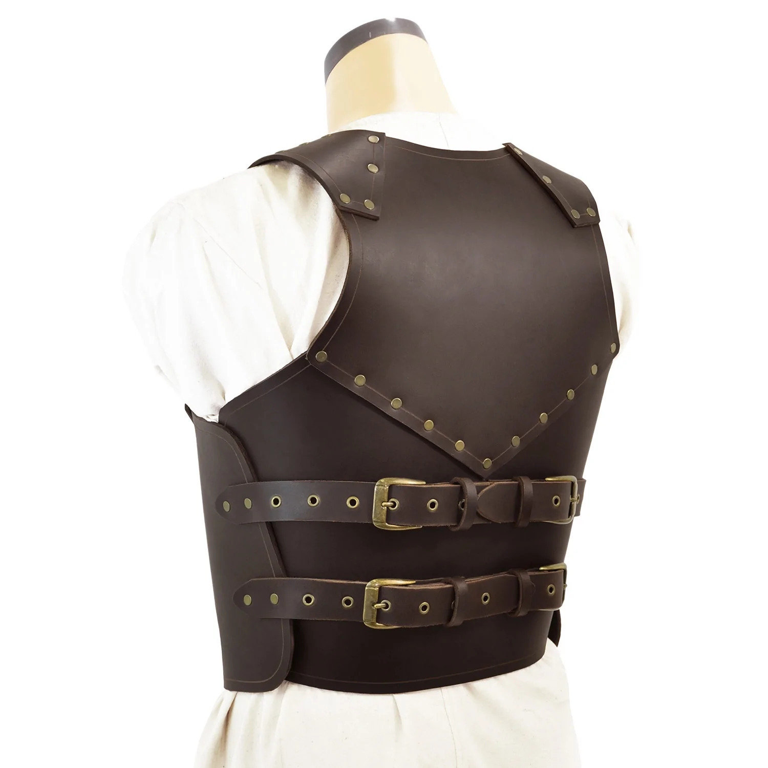 2023 film and television props wholesale European and American retro Medieval Renaissance COSPLAY samurai leather armor chest armor
