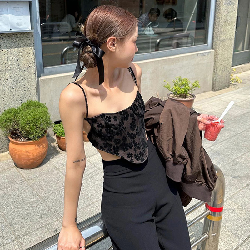 Exquisite Haarnadel im Ballettstil mit schwarzer Schleife und Schleife für Damen, 2023, neuer Haarschmuck für den Hinterkopf, Haarnadel, Entenschnabelclip_voghion.com