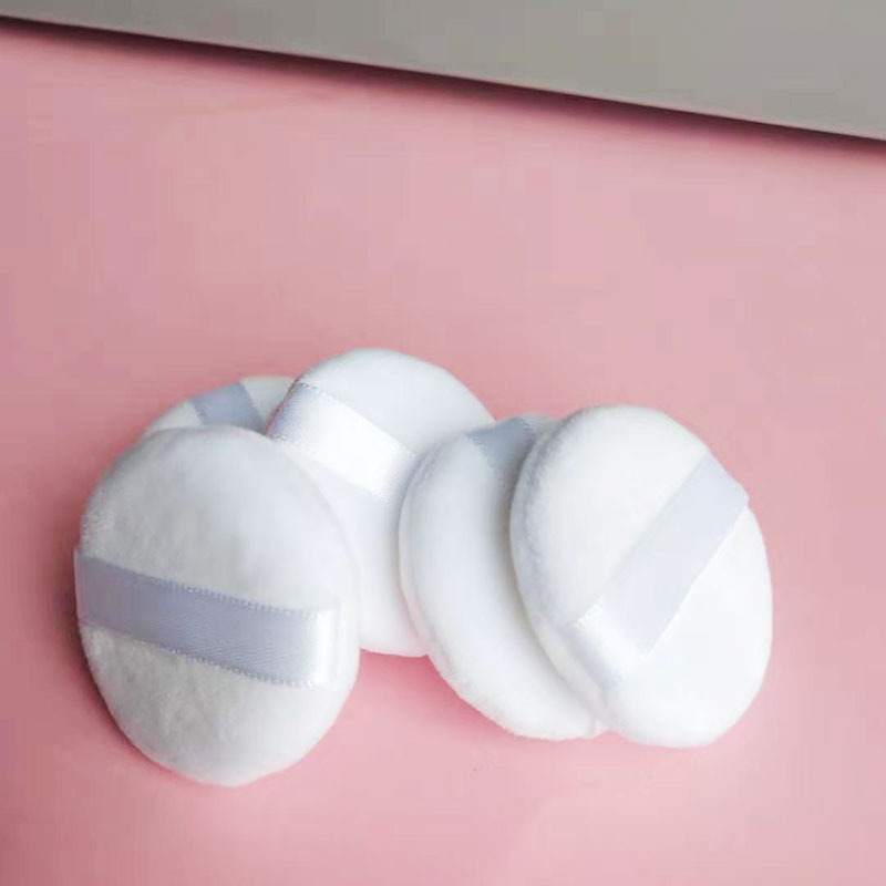 New super soft polyester cotton dry powder powder powder special beauty makeup puff ultrasonic pressing makeup