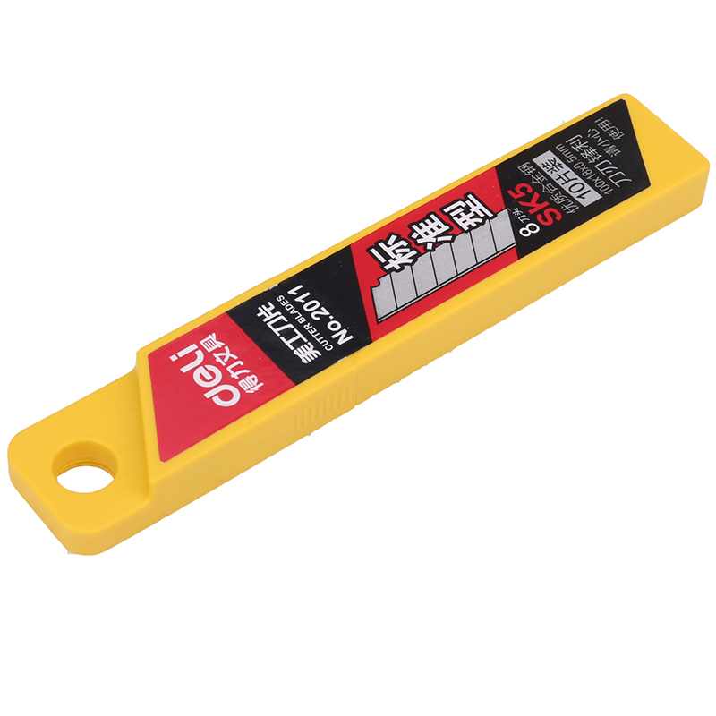 Deli Stationery 2011 large art blade 18 * 100mm cutting edge sharp steel blade film blade paper cutting knife