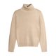 One-piece velvet fabric turtleneck sweater women's autumn and winter fleece-lined thickened 2024 popular inner bottoming sweater