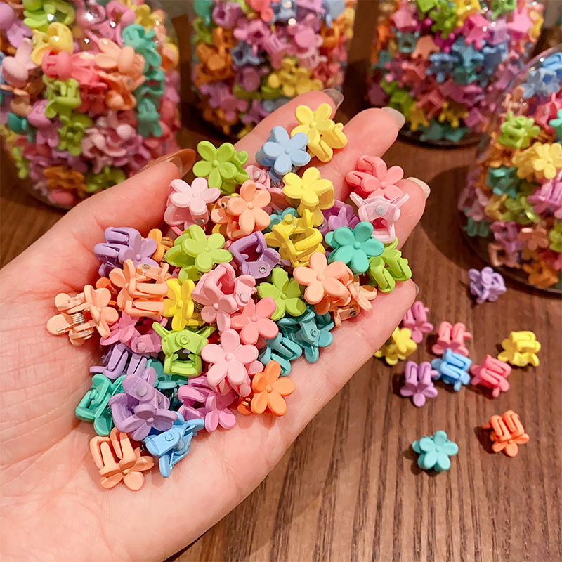 Horquilla rota de 100 flequillo para niña, horquilla pequeña para bebé, pinza para el pelo, mini horquilla, accesorios para el cabello para niños, tocados_voghion.com