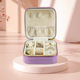 Dea purple-Lisi velvet-square; storage box