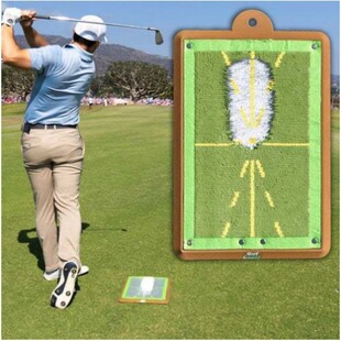 Golf Training Mat Golf Mat swing track practice Mat stroke Mark direction measuring Mat