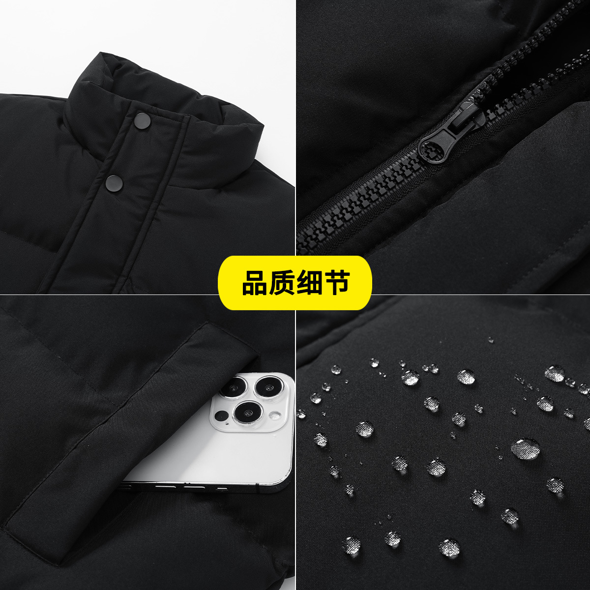 Autumn and Winter solid color vest men's handsome trendy couple warm vest youth sleeveless casual jacket vest