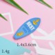 blue surfboard