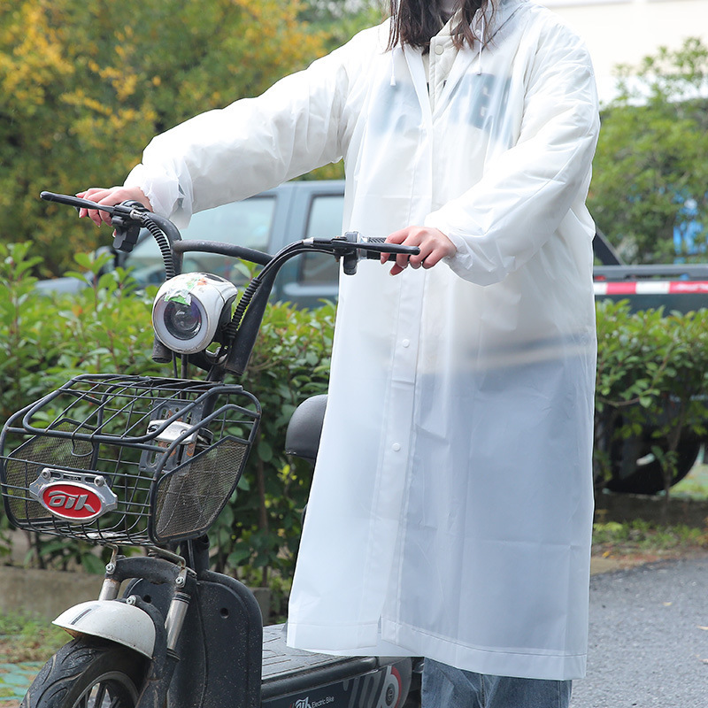 Non-Disposable Raincoat Long Siamese Adult Children Thickened Men's and Women's Rainproof Adult Plus Fertilizer Extra Large Portable Poncho