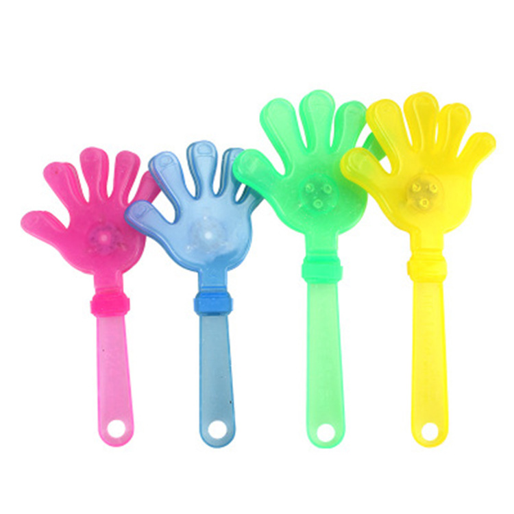 28 см большая светящаяся ручная игрушка концертная вспышка Palm Clapper пластиковые реквизиты для развеселения