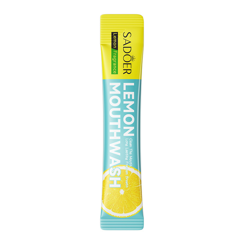 English mouthwash strip SADOER cleaning care oral disposable portable cleaning cross-border foreign trade Wholesale
