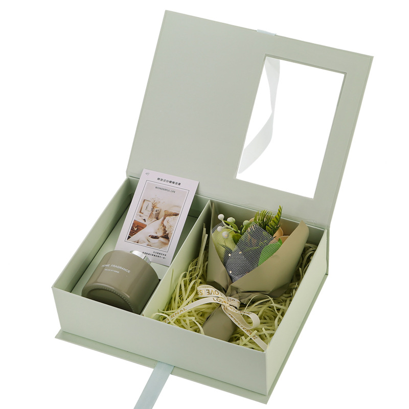 Mother's day small gift for mother-in-law with hand gift, mother, teacher, aromatherapy bouquet practical birthday gift box
