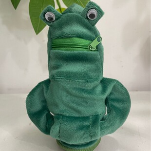 Cross-border new creative car gear lever hooded shark frog small sweater decoration gear lever hoodie decoration