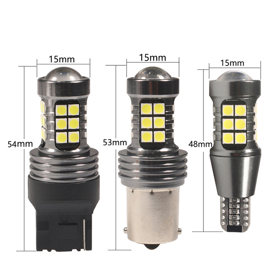 Cross-border special for new high-brightness car LED decoding reversing light T20 1156 T15 3030 27SMD