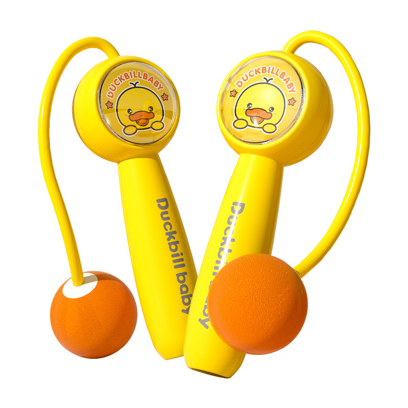Children's cartoon skipping rope sports fitness toys elementary school students adjustable skipping rope early education educational school gift toys
